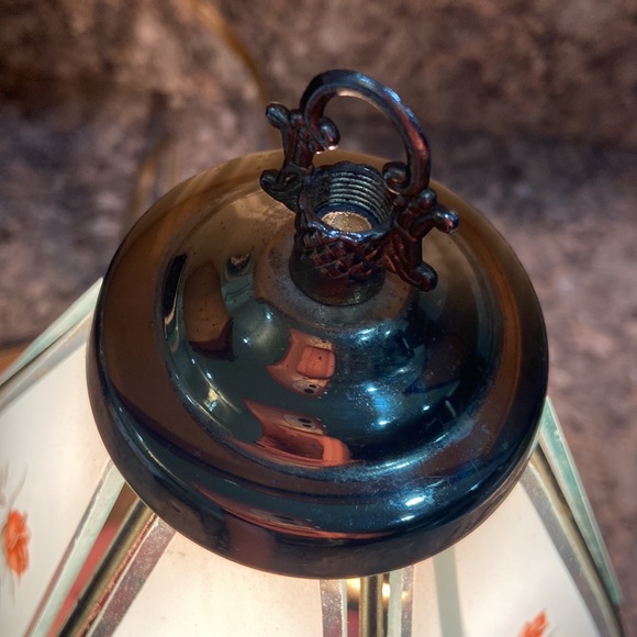 Vintage Tiffany style mini touch glass lamp - Picture 6 of 14